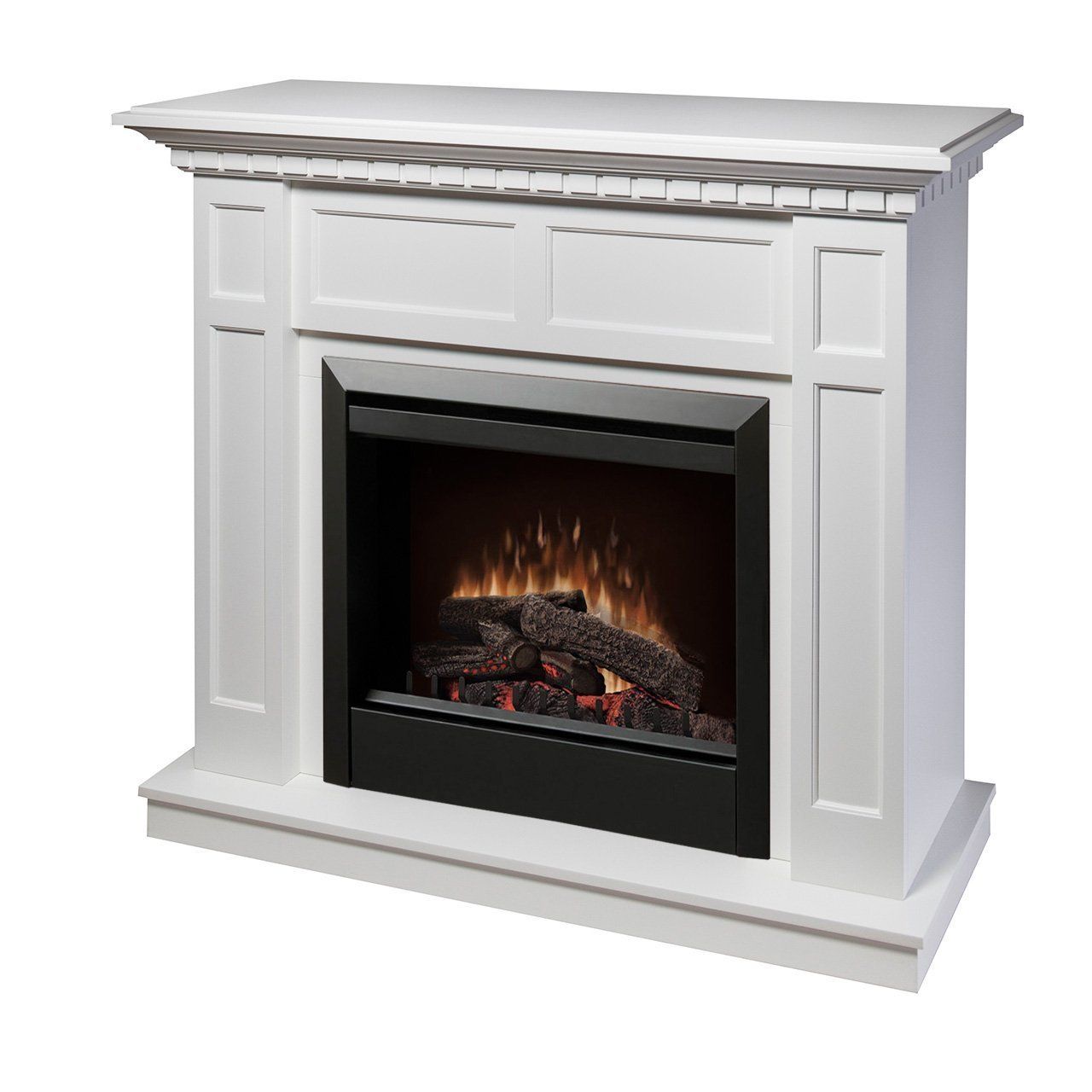 Duluth forge Fireplace Elegant Dimplex Caprice 23" Electric Fireplace with Wooden Mantel