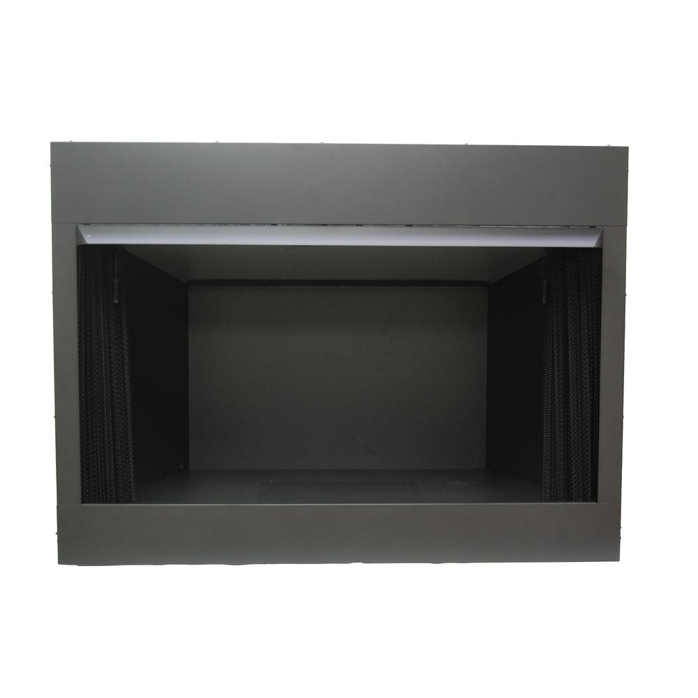 Duluth forge Ventless Gas Fireplace Unique 42 In Vent Free Dual Fuel Circulating Firebox Insert with Screen Black Finish