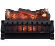 Duraflame Electric Fireplace Beautiful Duraflame Dfi021aru Electric Log Set Heater with Realistic Ember Bed Black
