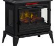 Duraflame Electric Infrared Quartz Fireplace Stove with 3d Flame Effect Elegant Mr Heater 24 In W 5 200 Btu Black Metal Flat Wall Infrared