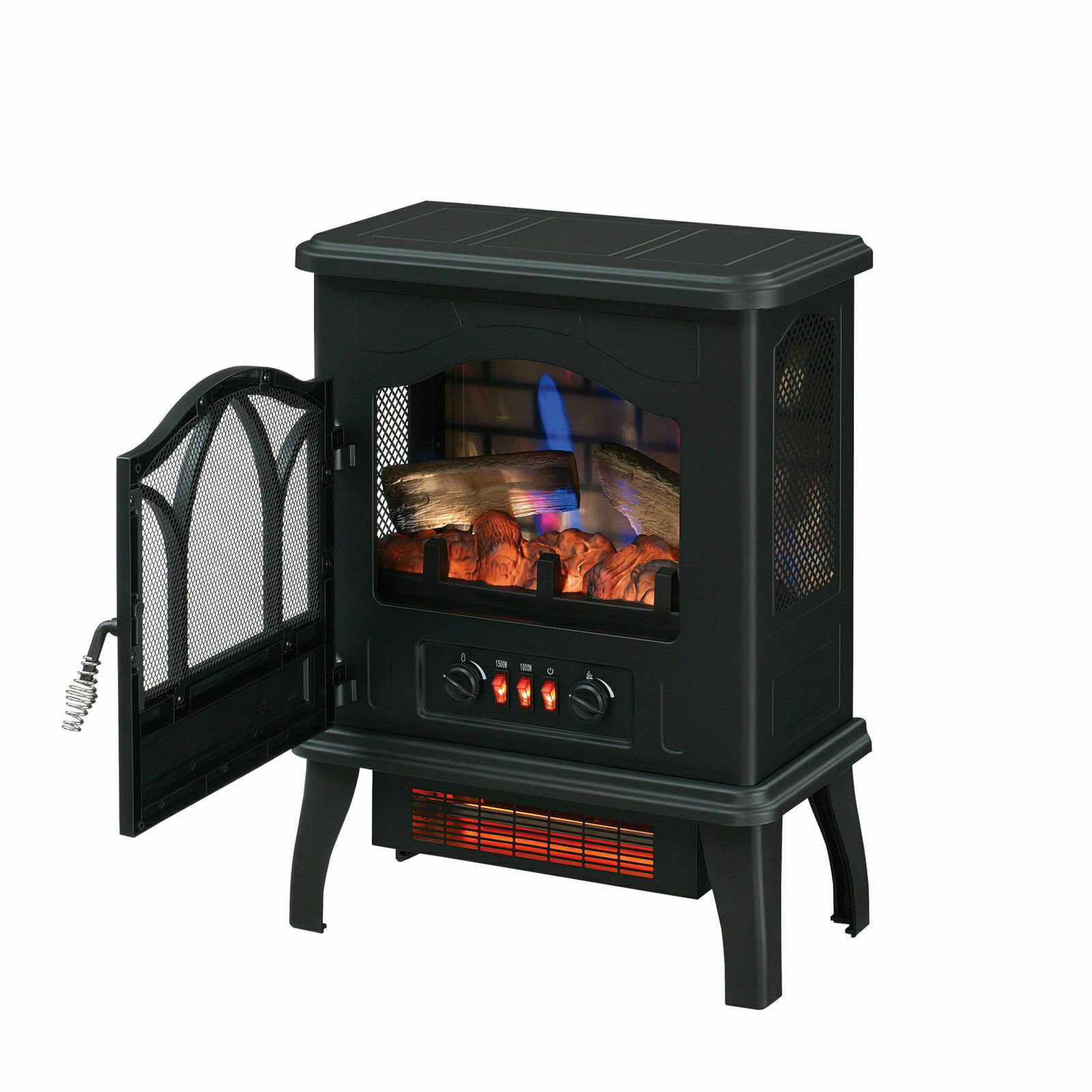 Duraflame Electric Infrared Quartz Fireplace Stove with 3d Flame Effect Unique Chimneyfree Cfi 470 10 Infrared Quartz 5 200 Btu Electric Space Heater