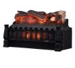 Duraflame Fireplace Heater New Duraflame Dfi021aru Electric Log Set Heater with Realistic Ember Bed Black