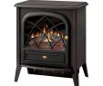 Duraflame Fireplace Heater Unique 400 Sq Ft 20 In Freestanding Pact Electric Stove In Matte Black