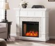 Electric Corner Fireplace Heater Inspirational southern Enterprises Merrimack Simulated Stone Convertible Electric Fireplace