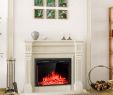 Electric Corner Fireplace Heater Unique Goflame 36 750w 1500w Fireplace Heater Electric Embedded Insert Timer Flame Remote