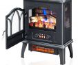 Electric Fireplace Efficiency Awesome Chimneyfree Electric thermostat Fireplace Space Heater