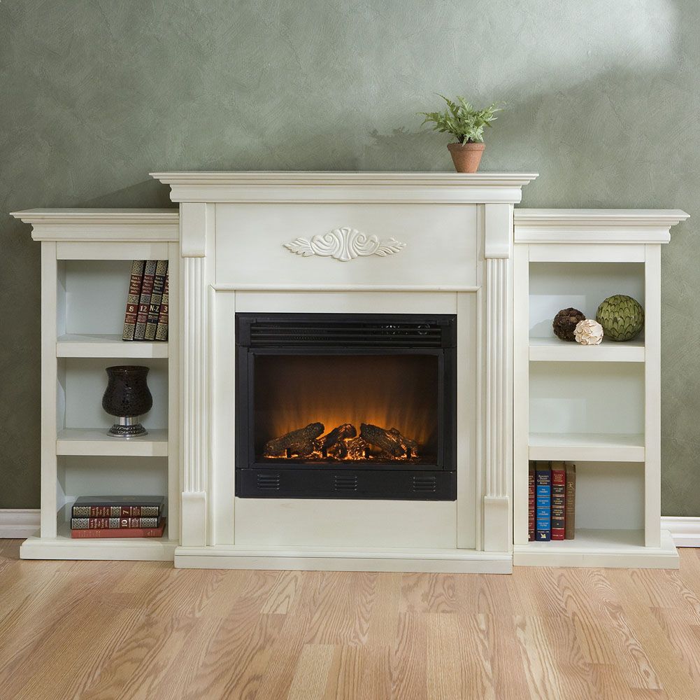 Electric Fireplace for Apartment Inspirational White Electric Fireplace with Bookcase