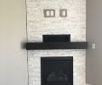Electric Fireplace for Bathroom Beautiful Thin Stone Cut Face Stone Dark Beam Mantle Corner