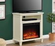 Electric Fireplace for Bathroom Lovely Joseph Media Console with Electric Fireplace
