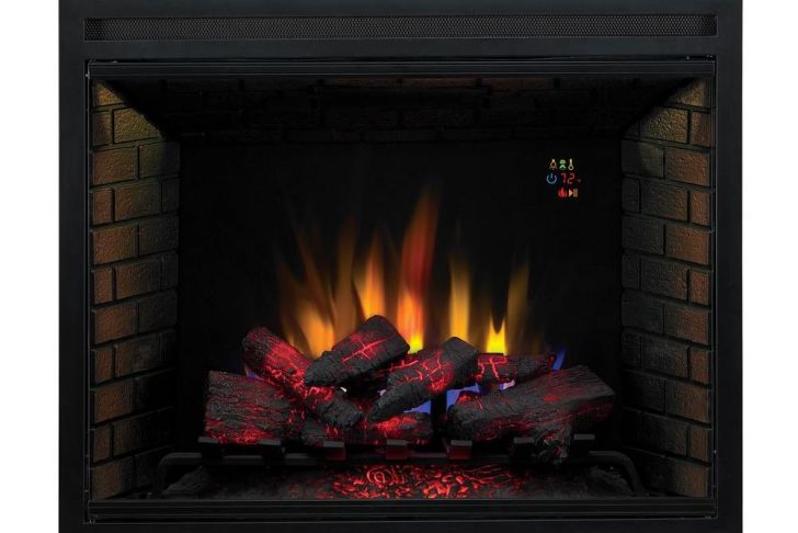 Electric Fireplace Heater Insert Luxury 39 In Traditional Built In Electric Fireplace Insert