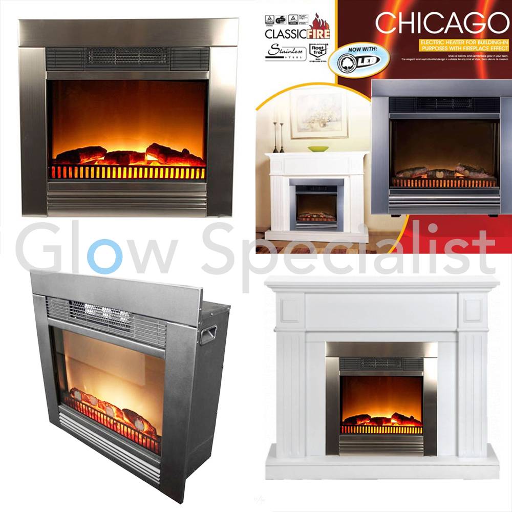 Electric Fireplace Heating Element Luxury Classic Fire Electric Heater Chicago