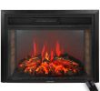 Electric Fireplace Log Insert Unique 28" 1500w Free Standing Insert Led Log Electric Fireplace