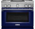 Electric Fireplace Logs Lowes Beautiful Deep Recessed 5 Burner Self Cleaning Convection Single Oven Dual Fuel Range Cobalt Blue Mon 36 Inch Actual 36 In