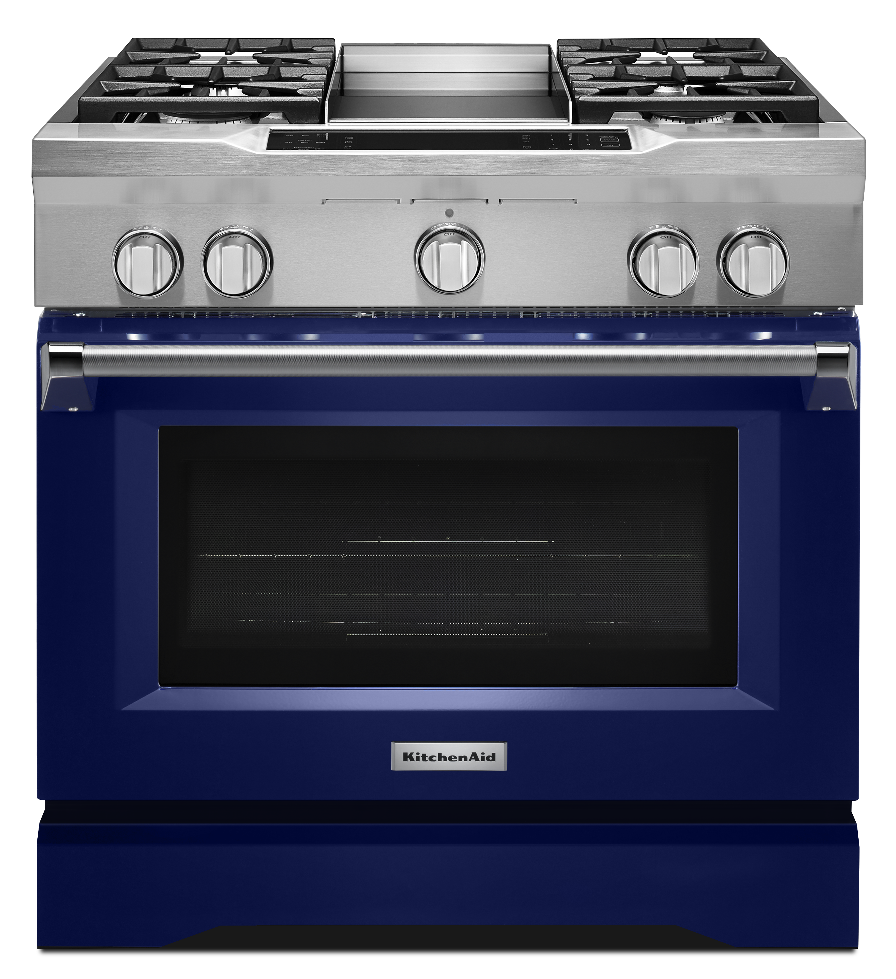 Electric Fireplace Logs Lowes Beautiful Deep Recessed 5 Burner Self Cleaning Convection Single Oven Dual Fuel Range Cobalt Blue Mon 36 Inch Actual 36 In