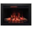 Electric Fireplace Logs Lowes Lovely 25 1875 In Black Electric Fireplace Insert