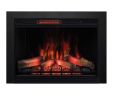 Electric Fireplace Logs Lowes Lovely 25 1875 In Black Electric Fireplace Insert