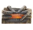 Electric Fireplace Logs with Heat and sound Best Of 20 In Electric Crackling Fireplace Logs