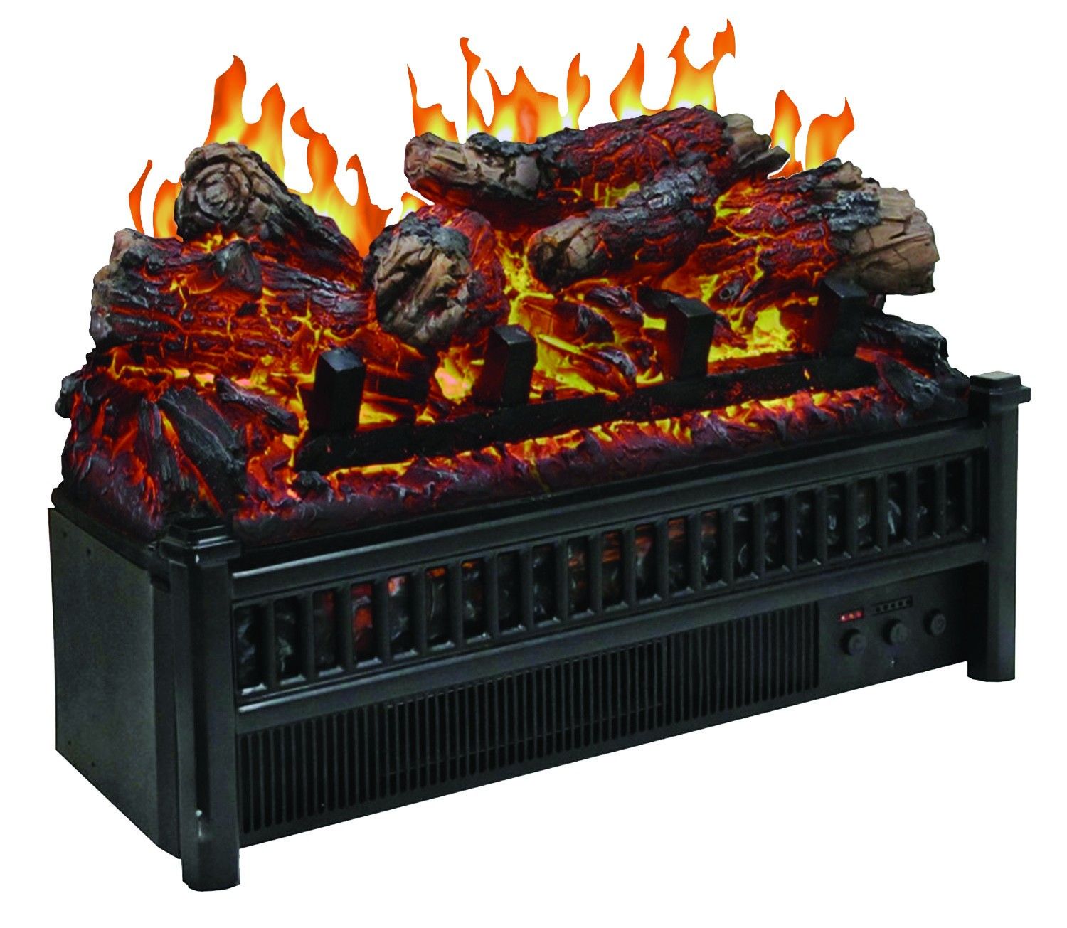 Electric Fireplace Logs with Heat and sound New Electric Logs with Heater Fireplace Insert