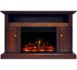 Electric Fireplace Logs with Remote Control New Cambridge sorrento 47 In Electric Fireplace Heater Tv Stand