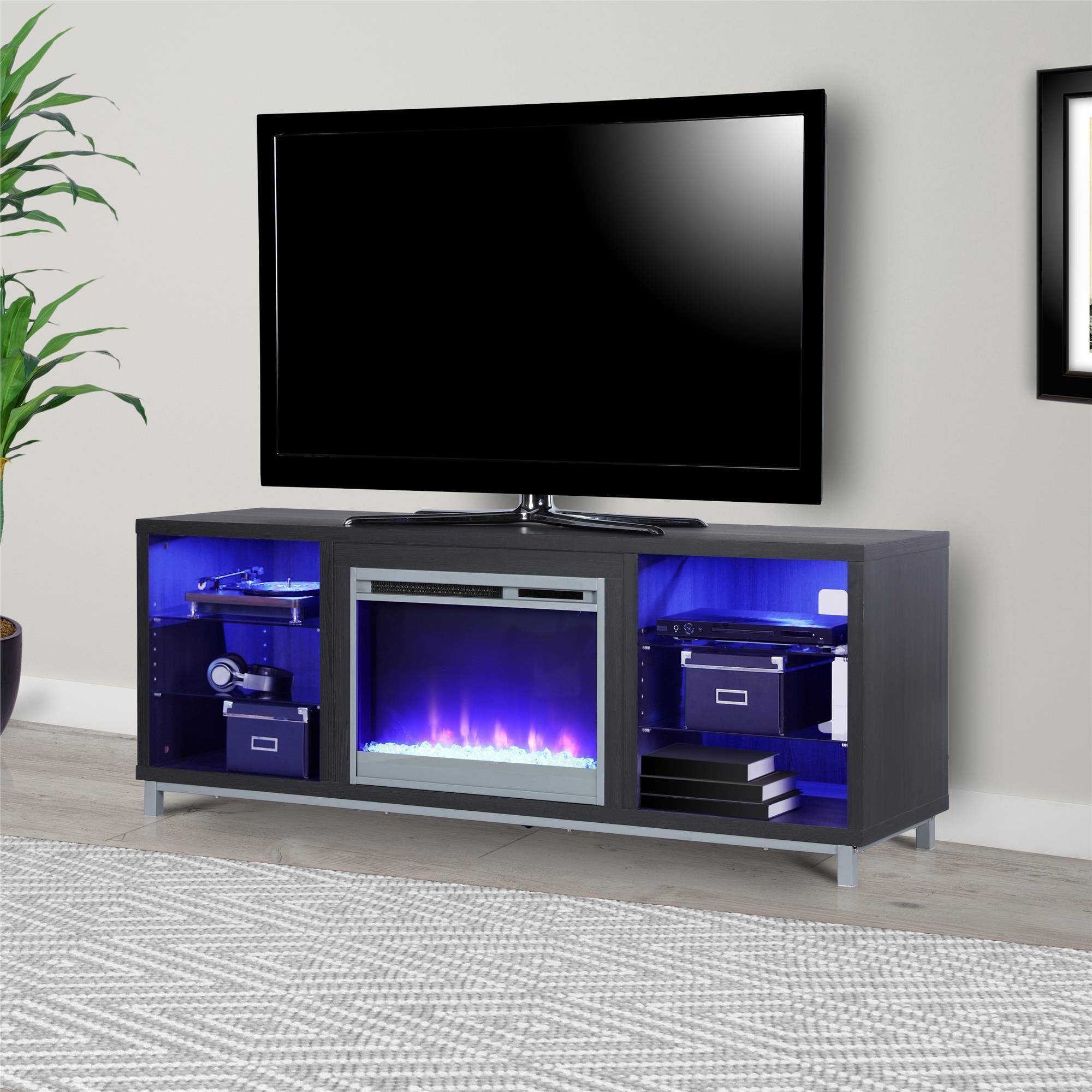Electric Fireplace Media Cabinet Luxury Ameriwood Home Lumina Fireplace Tv Stand for Tvs Up to 70