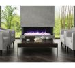 Electric Fireplace Modern Wall Mount Inspirational Amantii Tru View 3 Sided Built In Electric Fireplace 72 Tru View Xl 72”