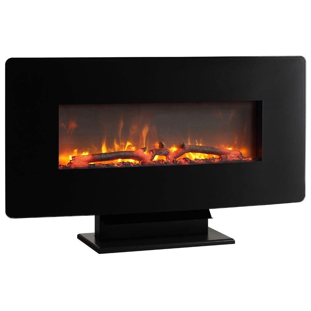 Electric Fireplace Modern Wall Mount New Hampton Bay Brookline 36 In Wall Mount Electric Fireplace