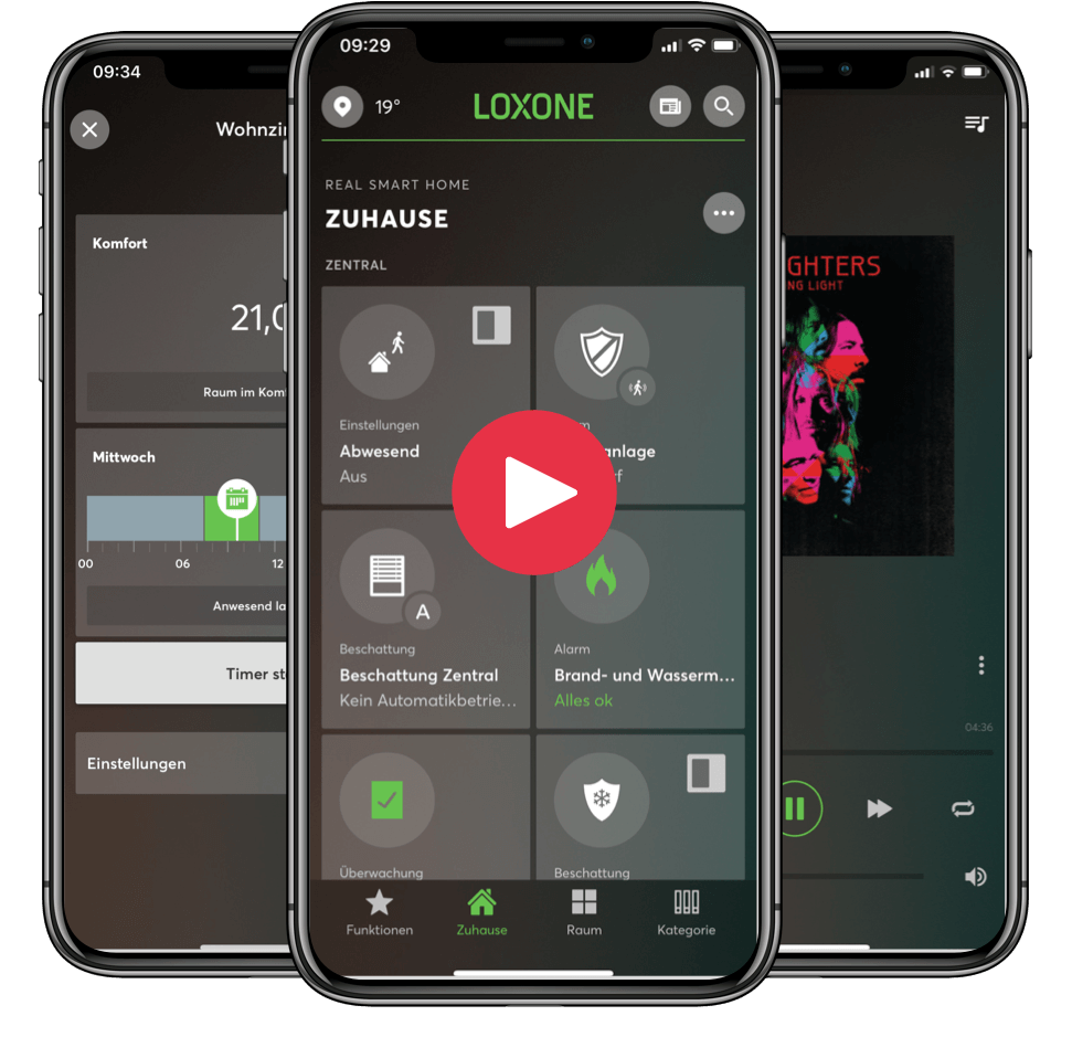 The most powerful Smart Home App available Free Loxone MU Loxone App Site Video Teaser v10