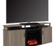 Electric Fireplace Reviews Consumer Reports New Ameriwood Windsor 70 In Weathered Oak Tv Console with