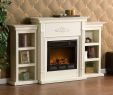 Electric Fireplace with Bookshelves Fresh Emerson Electric Fireplace Ivory Sam S Club