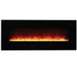 Electric Fireplace with Crystals New Amantii Wm Fm 48 5823 Bg Ember Wall Mount Flush Mount