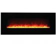 Electric Fireplace with Crystals New Amantii Wm Fm 48 5823 Bg Ember Wall Mount Flush Mount