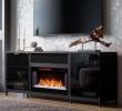Electric Fireplace with Glass Rocks Awesome Greentouch Usa Fullerton 70" Fireplace Media Console with
