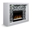 Electric Fireplace with Glass Rocks Elegant Crystal Electric Fireplace Fireplace Focus