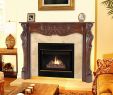 Electric Fireplace with Wood Mantel Inspirational Cortina 48 In X 42 In Wood Fireplace Mantel Surround