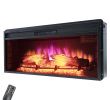 Electric Fireplace with Wood Mantel Luxury Electric Fireplace Insert