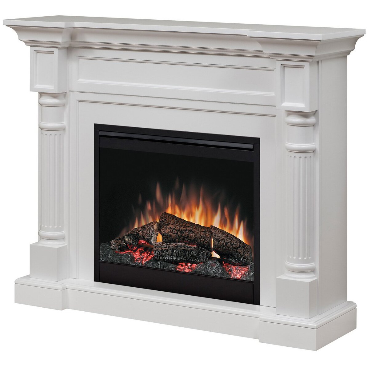 Electric Fireplace with Wood Mantel New Dimplex Winston Electric Fireplace Mantel White