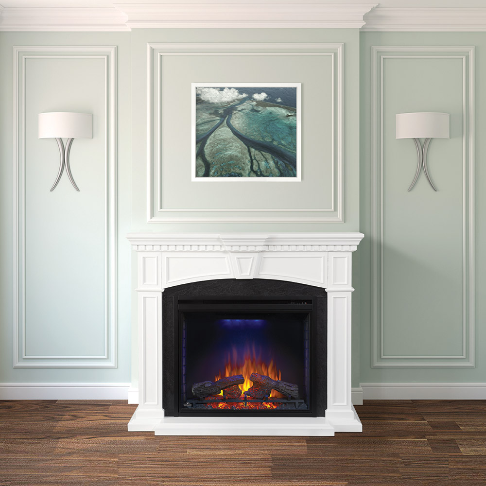 white fireplace electric Charming Fireplace taylorMagicZoom