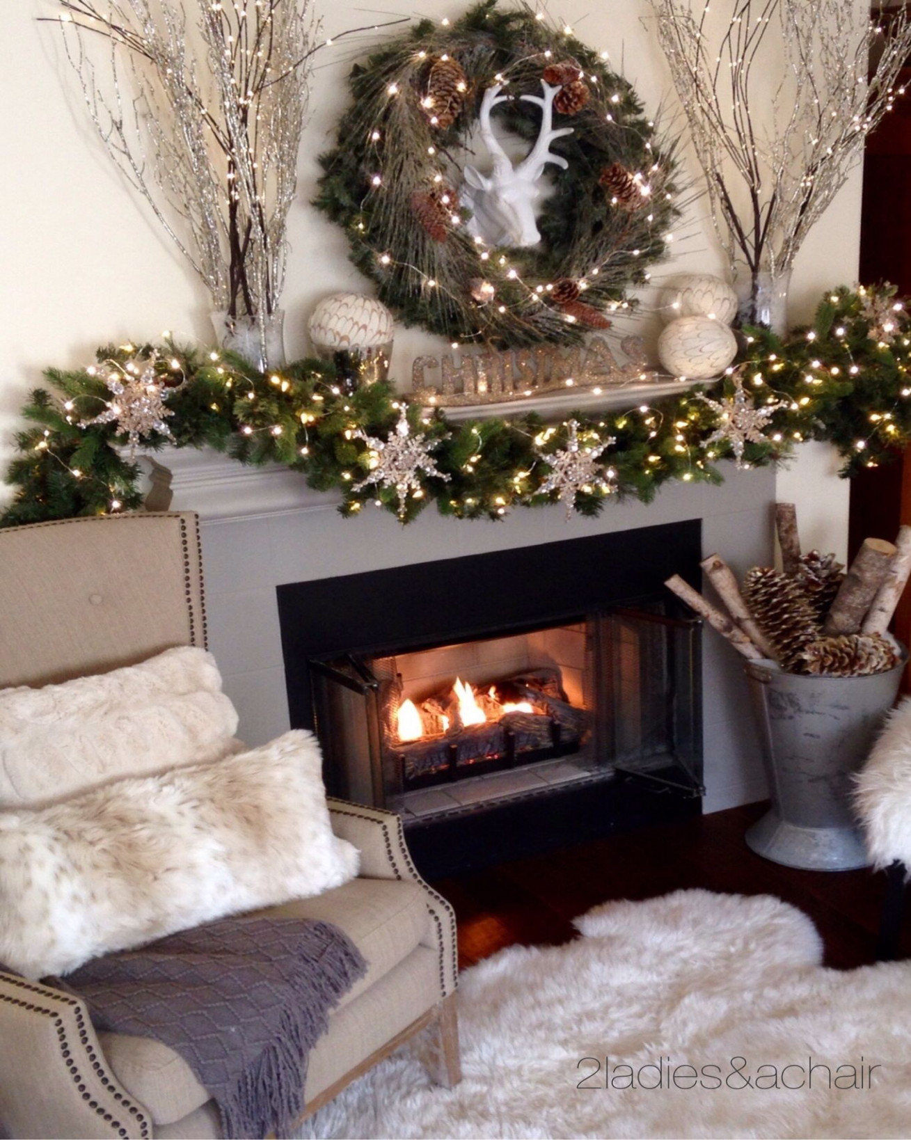 Elegant Fireplace Mantels New Christmas Mantel Decorations Luxe Millionnaire