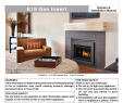 Embers Fireplace New Regency Fireplace Products E18 Installation Manual