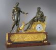Empire Boulevard Fireplace Elegant Pierre Fran§ois Gaston Jolly A Directoire Mantel Clock Of