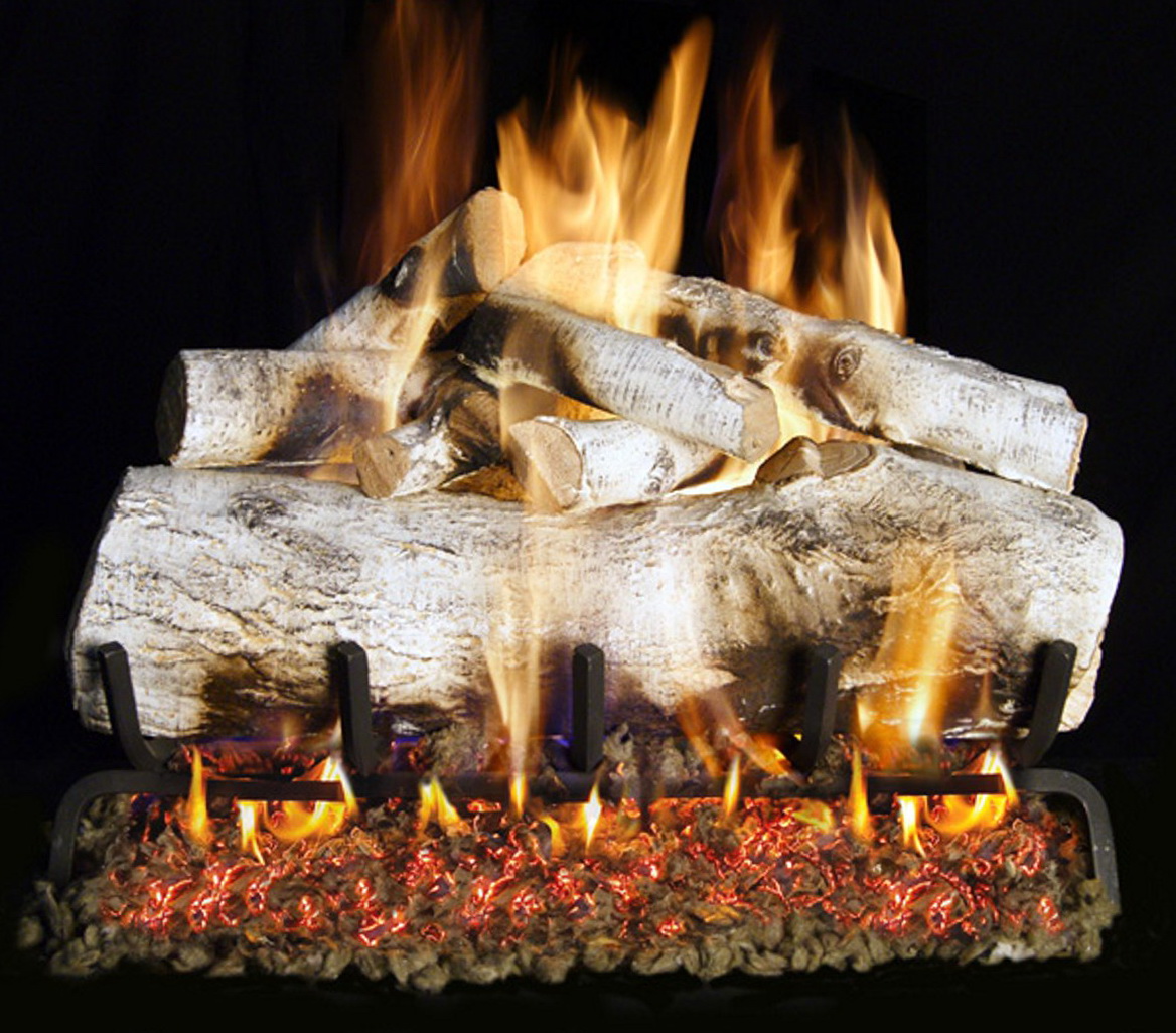 vented gas fireplace logs reviews