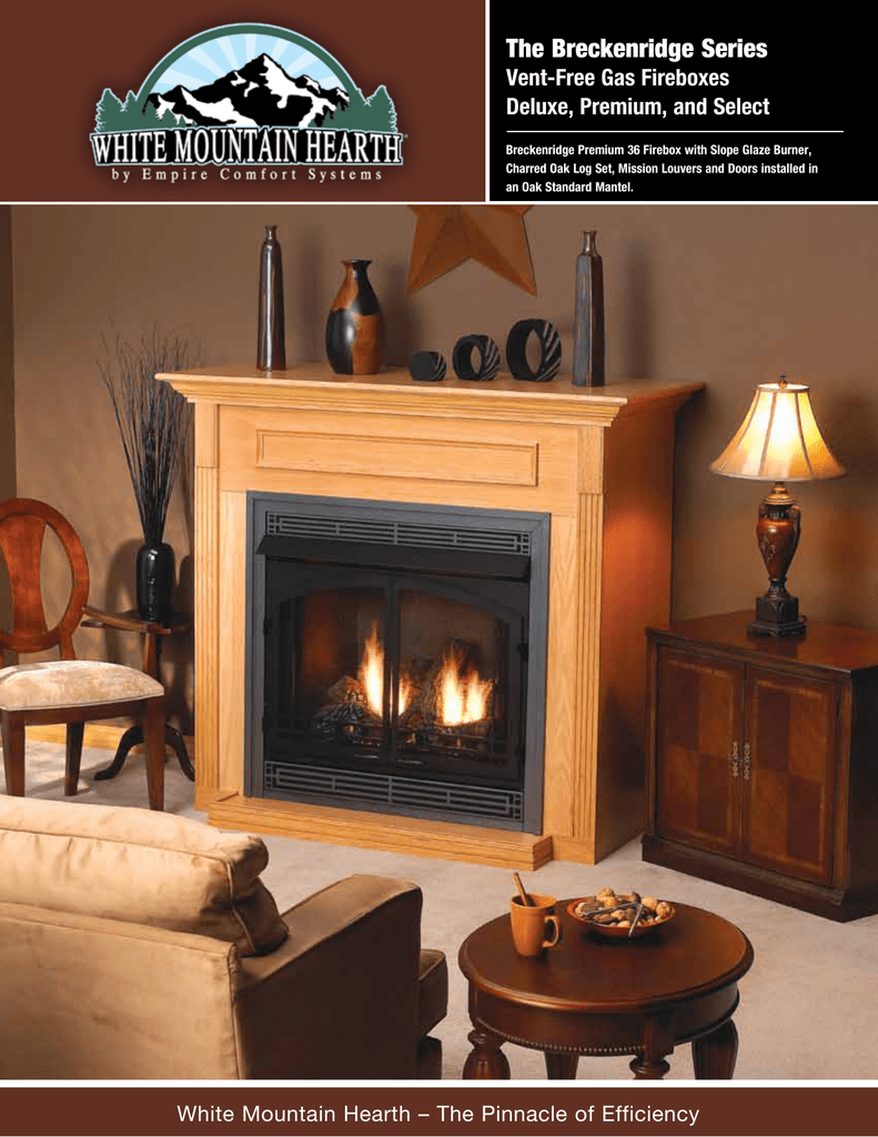 Empire Comfort Systems Fireplace Beautiful the Breckenridge Series