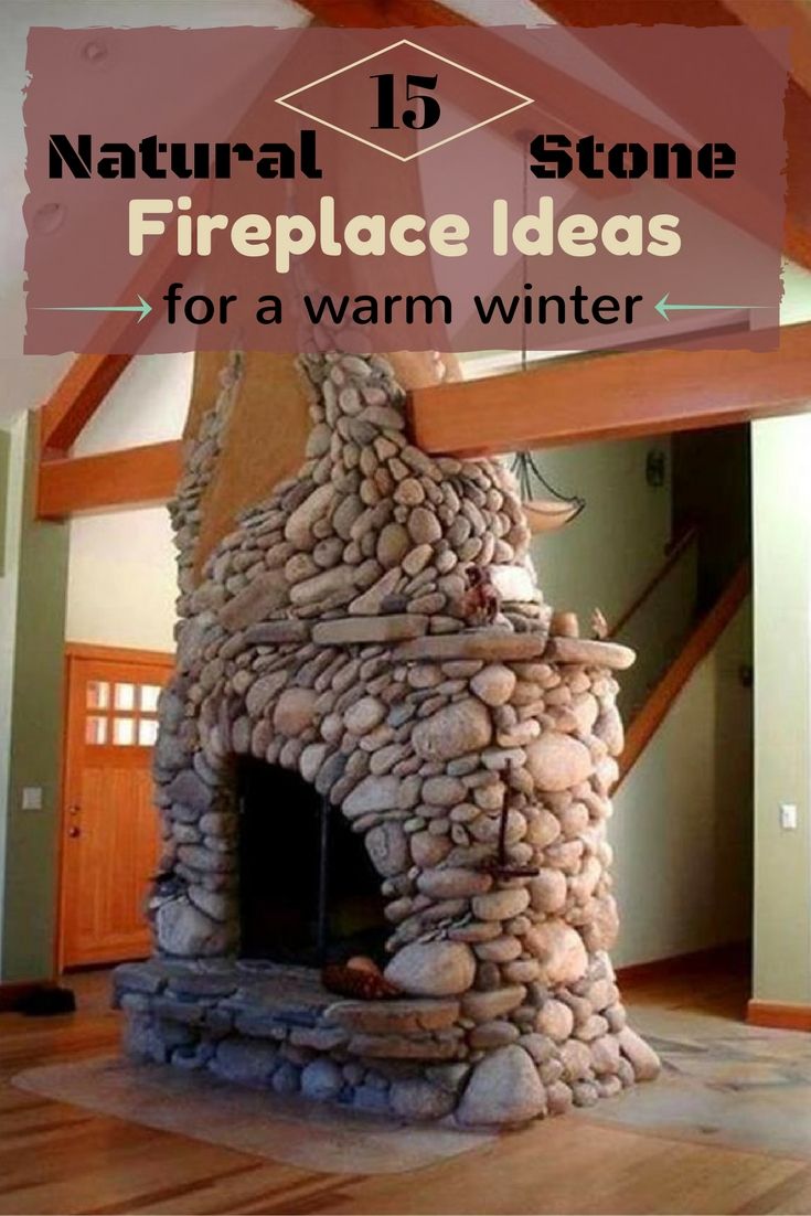 15 Natural Stone Fireplace Ideas For A Warm Winter d50dcdfdea5f07bb0c7f d7f0