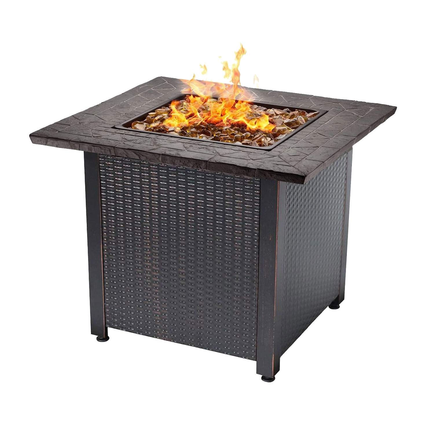 Endless Summer GAD1401G LP Gas Outdoor Fire Table Multicolor 71ugnTz dL SL1458
