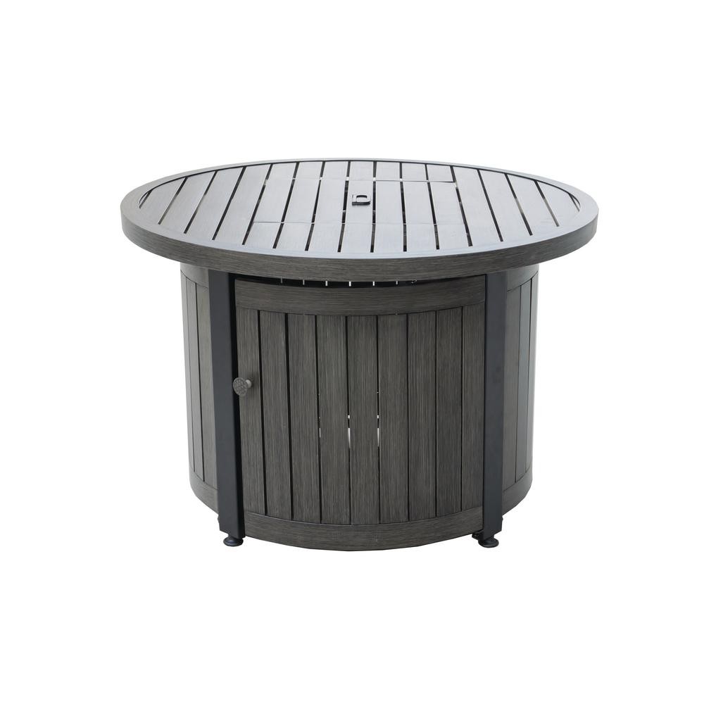 Living Accents Stainless Steel Fire Pit Unique Endless living accents stainless steel fire pit unique endless summer 36 in round aluminum lp gas fire table weathered of living accents stainless steel fire pit