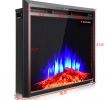 Energy Star Electric Fireplace Awesome Amazon Golflame Electric Fireplace 26” Recessed
