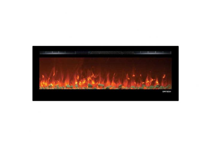 Energy Star Electric Fireplace Inspirational ortech Flush Mount Electric Fireplace Od B50led with Remote Control Illuminated with Led