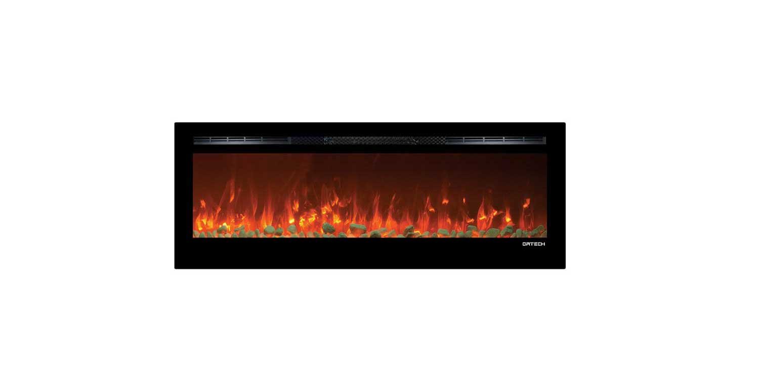 Energy Star Electric Fireplace Inspirational ortech Flush Mount Electric Fireplace Od B50led with Remote Control Illuminated with Led