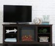 Espresso Fireplace Fresh 58" Espresso Tv Stand with Fireplace