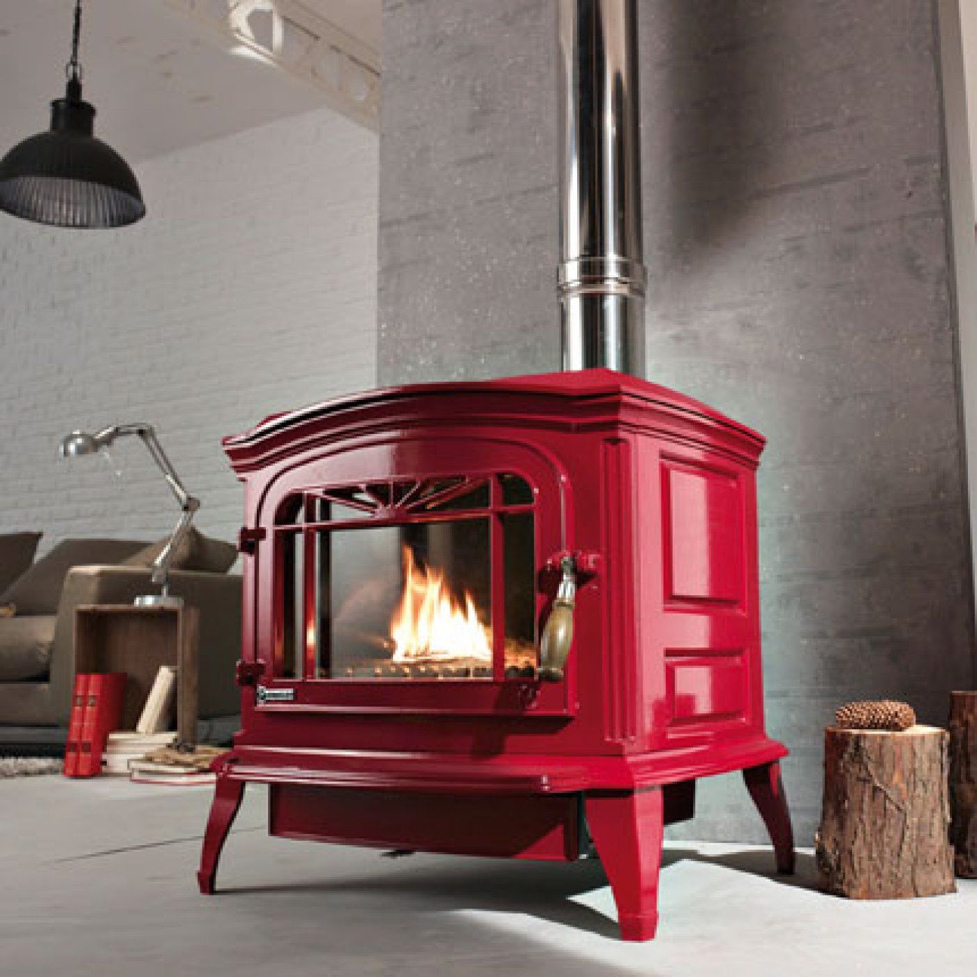 European Fireplace Inspirational Poªle   Bois Bradford Invicta Kitchen